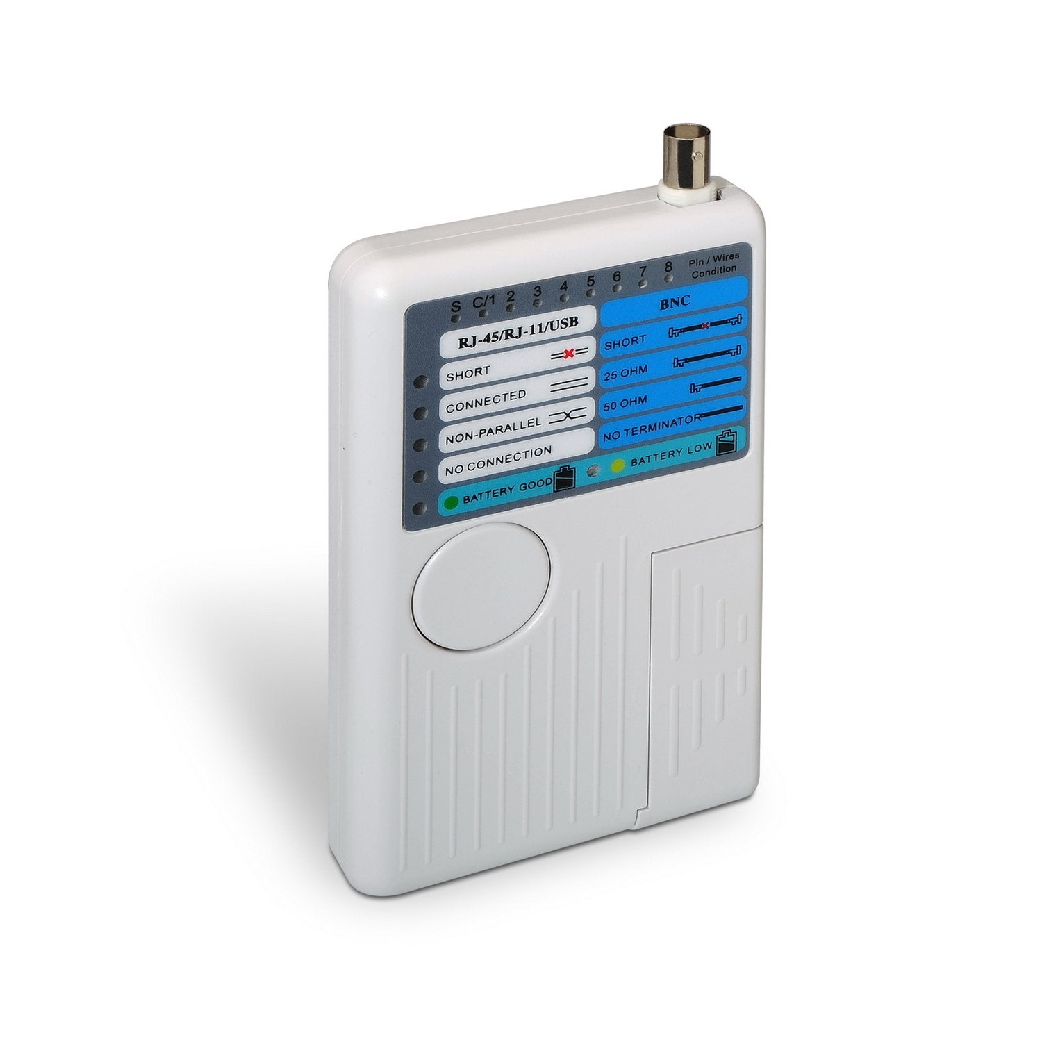 Aisens Tester Aisens Para Cable Rj11/Rj12/Rj45 / Usb / Coaxial Indicadores Led Para Conexiones Y Fallos