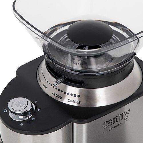 EAN 5902934837484 - Camry Premium CR 4443 molinillo de café 200 W Negro, Acero inoxidable imagen 5