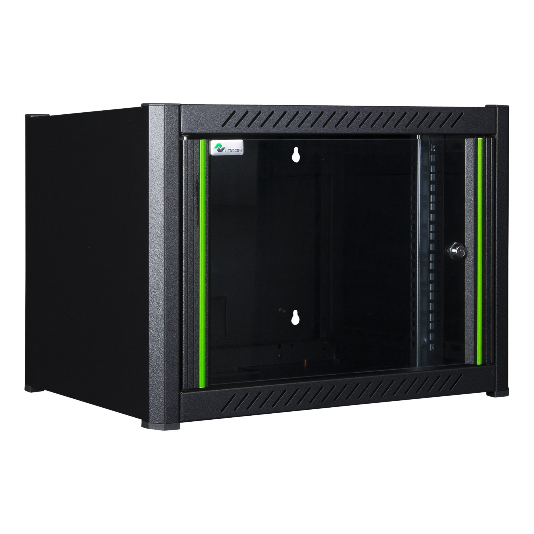 EAN 5420016846754 - LOGON RWM07U56BL armario rack 7U Bastidor de pared Negro imagen 3