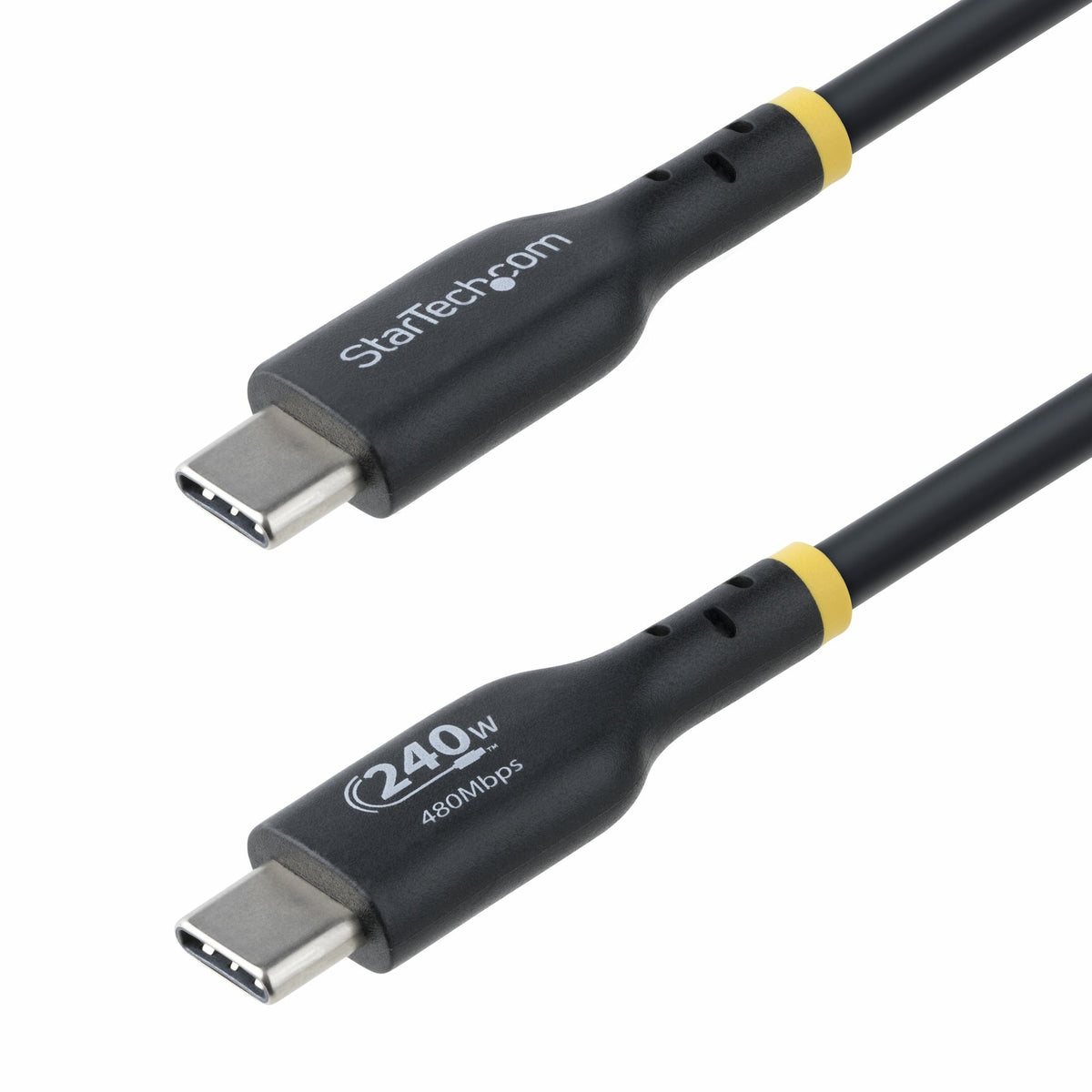EAN 0065030909181 - StarTech.com USB2EPR3M cable USB USB 2.0 USB C 0,48 Gbit/s Negro imagen 1