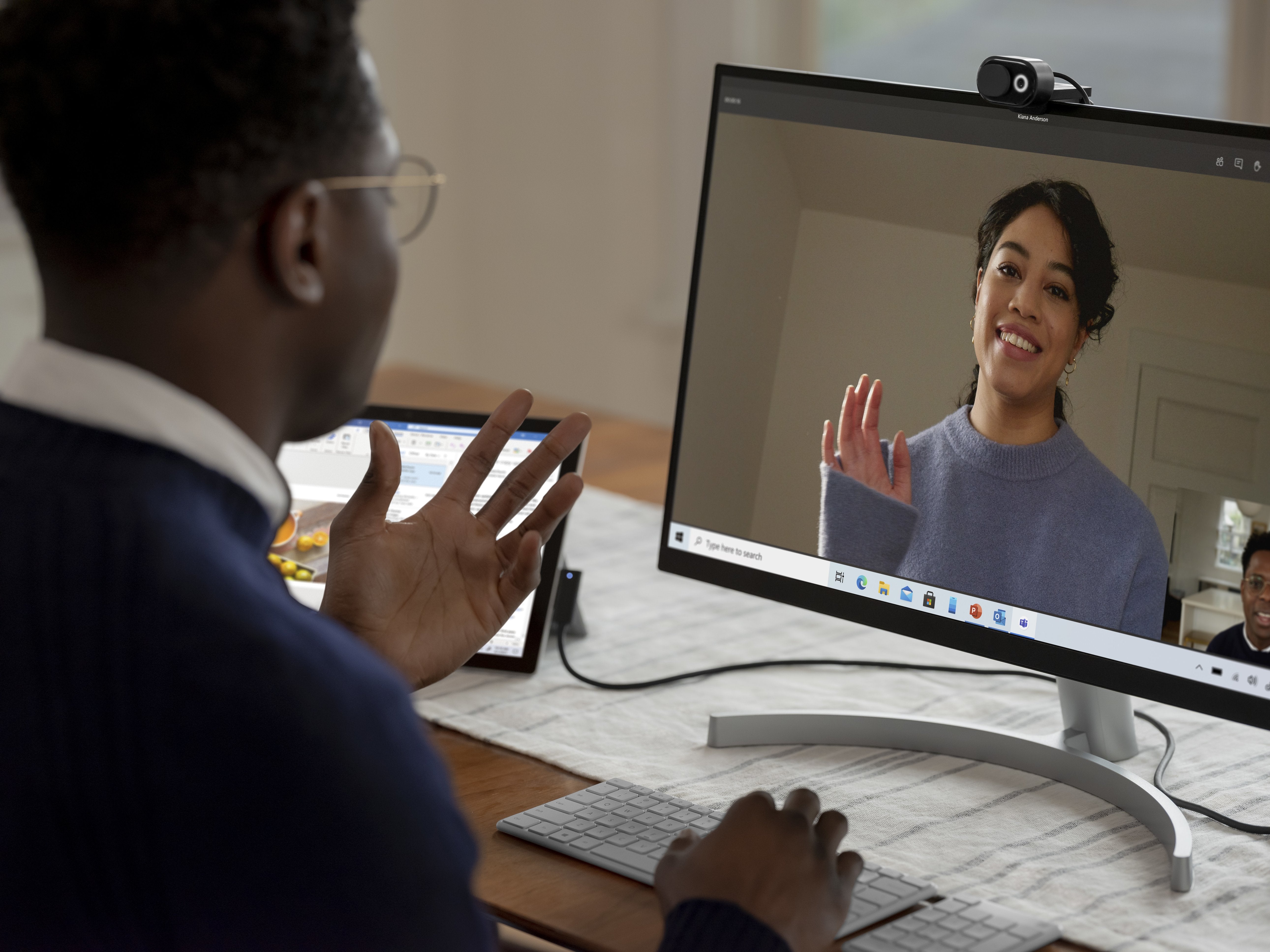 Microsoft Modern Webcam Cámara Web Usb Negro 8l3-00002