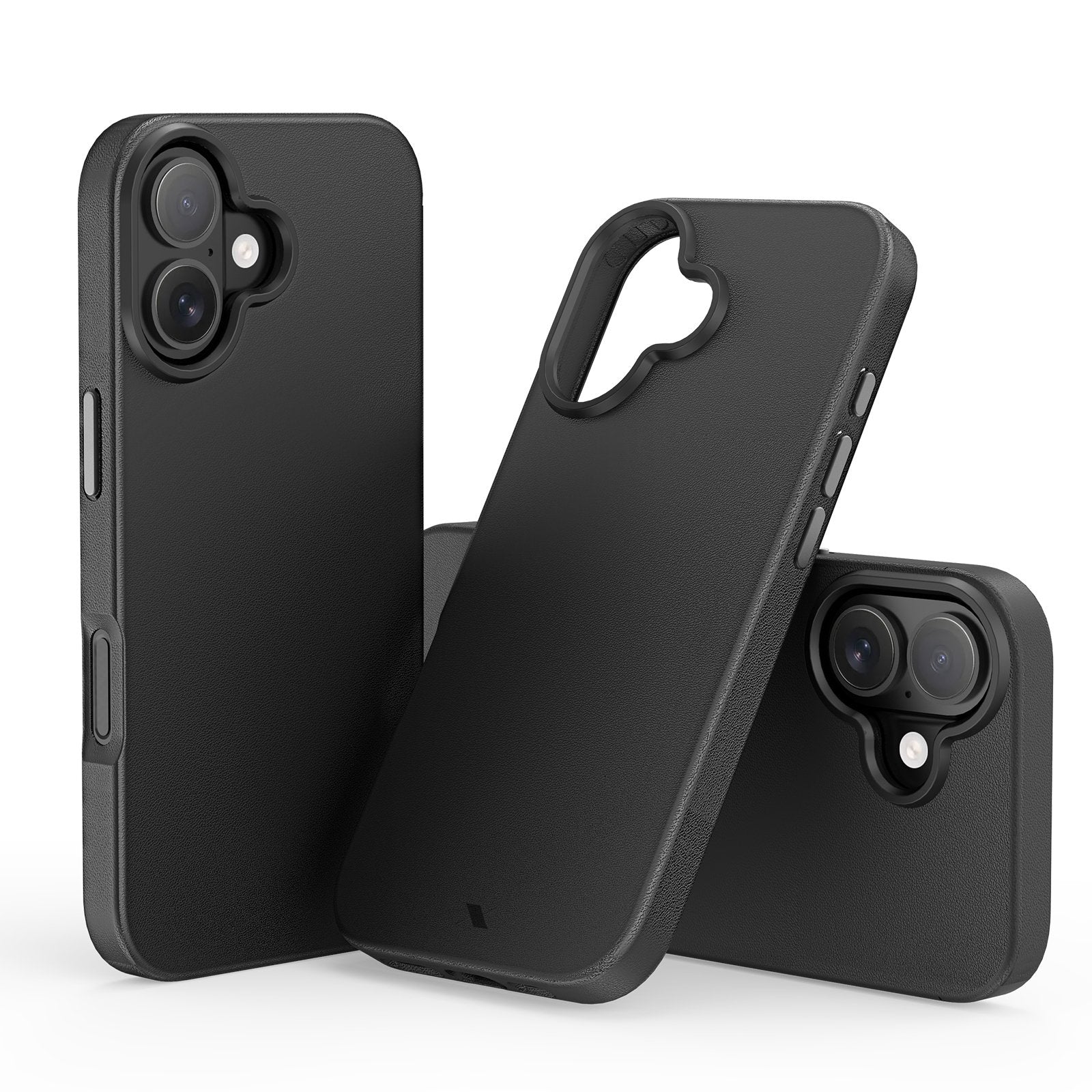 Nevox Styleshell Pro - Iphone 17 - Echt Leder - Kompatibel Con Magsafe Negro