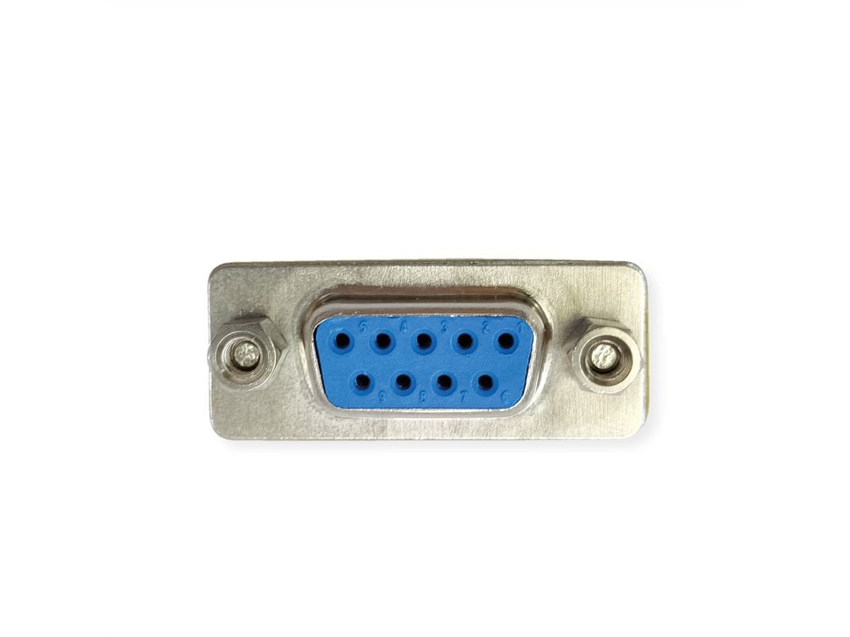 Value Mini Gender Changer, 9pol. Buchse-Buchse