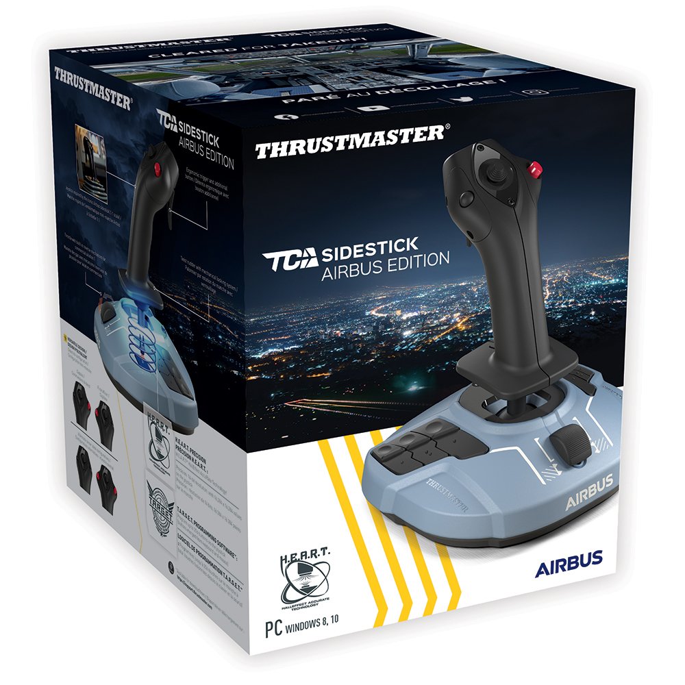 EAN 3362932915591 - Thrustmaster TCA Sidestick Airbus edition Negro, Azul USB Palanca de vuelo Analógico/Digital PC imagen 7
