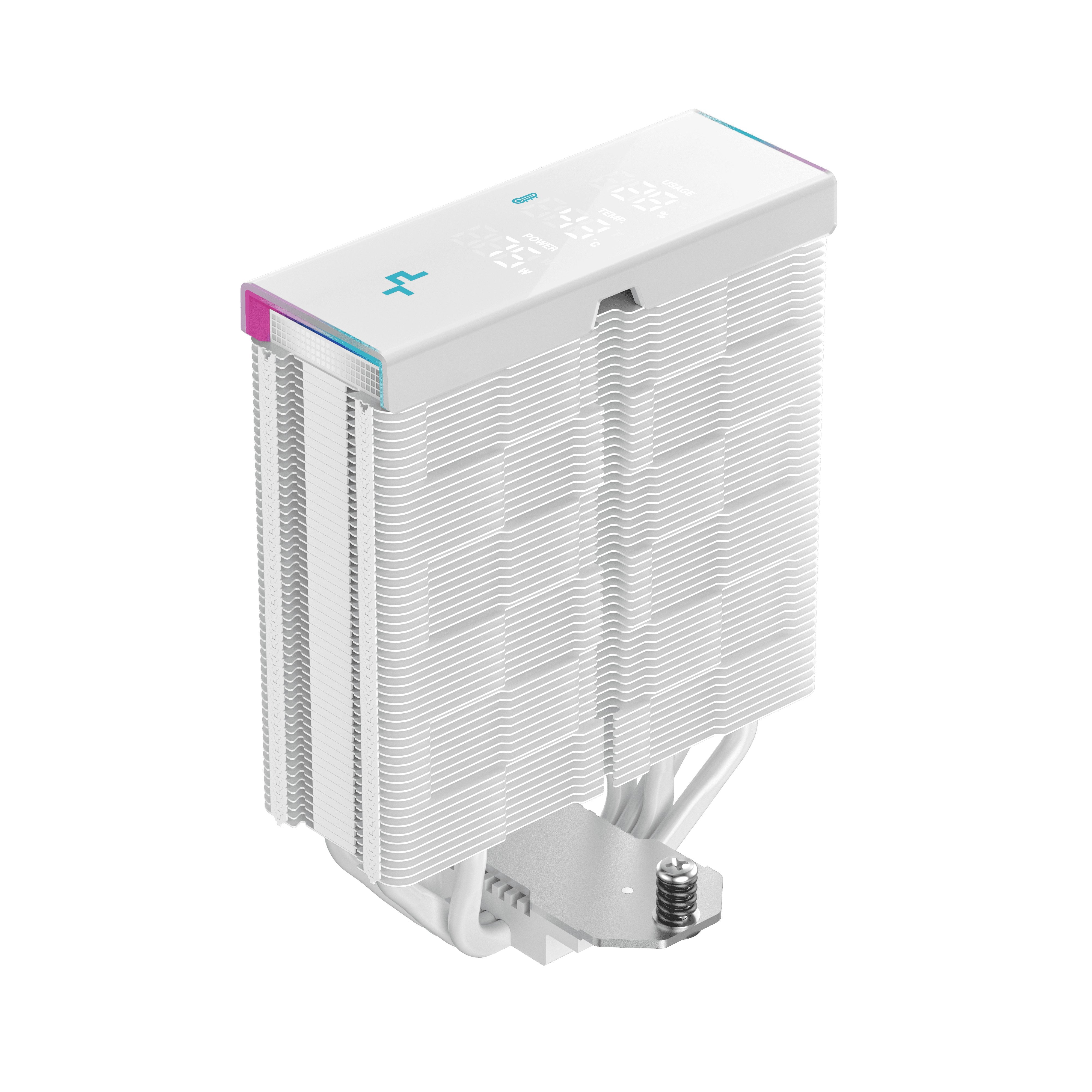 Deepcool Ak400 Digital Pro Cpu Air Cooler, White