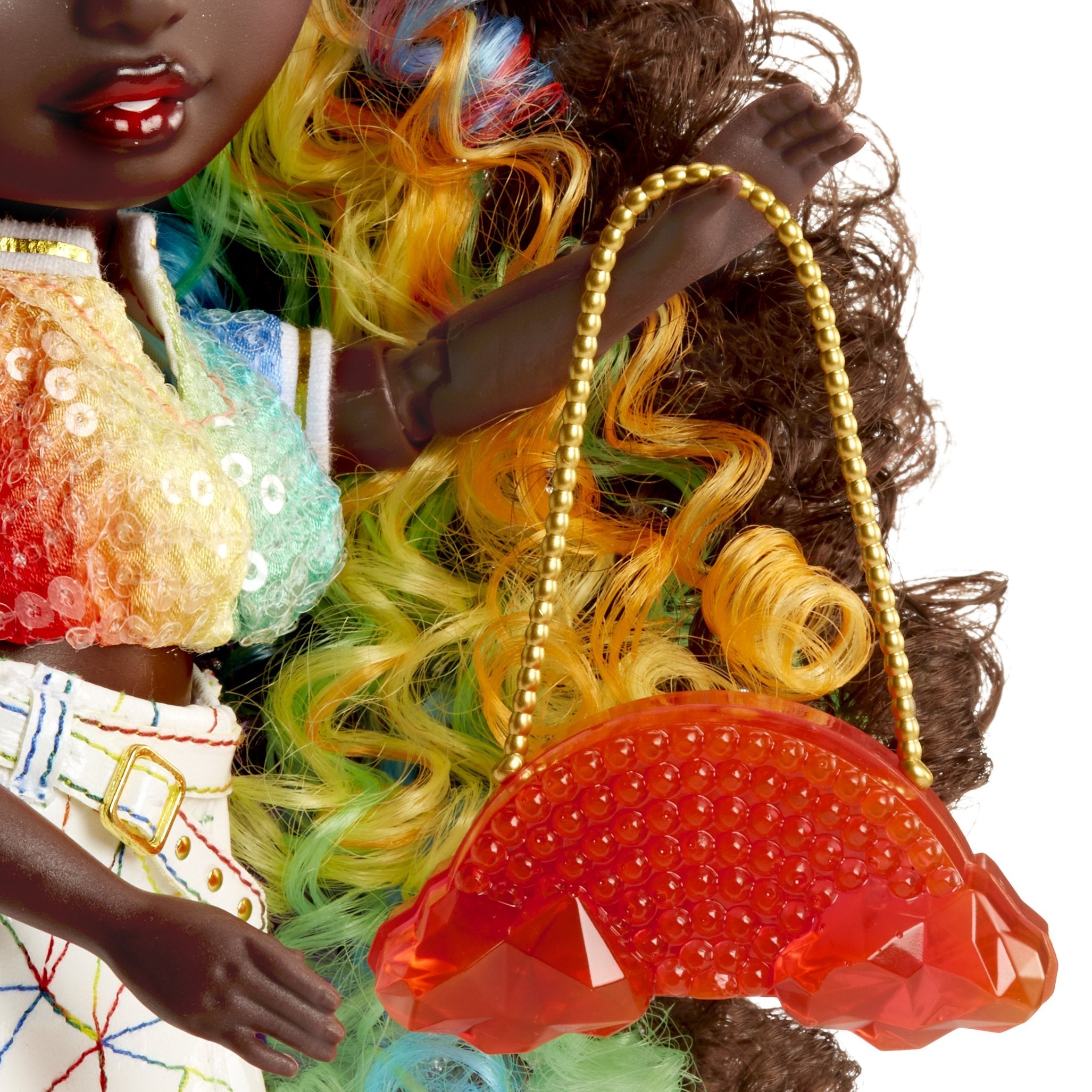 EAN 0035051121381 - Rainbow High Creative Crystals Fashion Doll- Iris Bow imagen 12