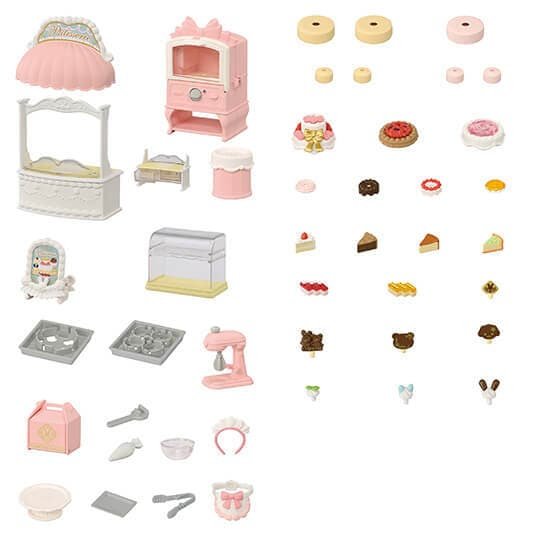 Epoch Sylvanian Families - Dorfkonditorei Set Para Starter Haus 5807