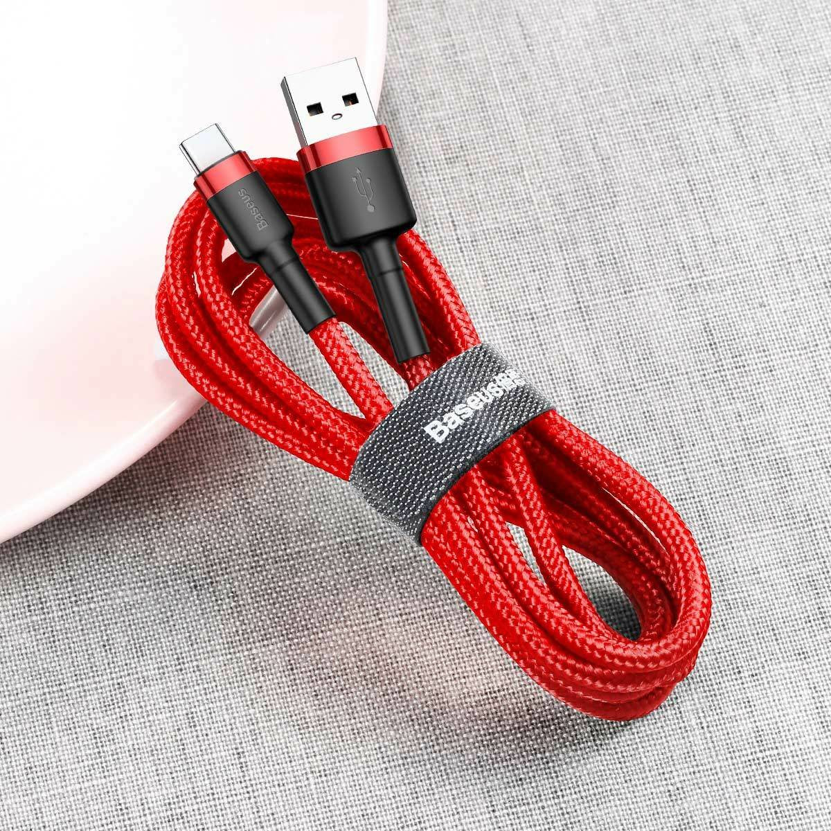 Baseus Cafule Cable Usb A Usb Tipo C 1m (Negro)