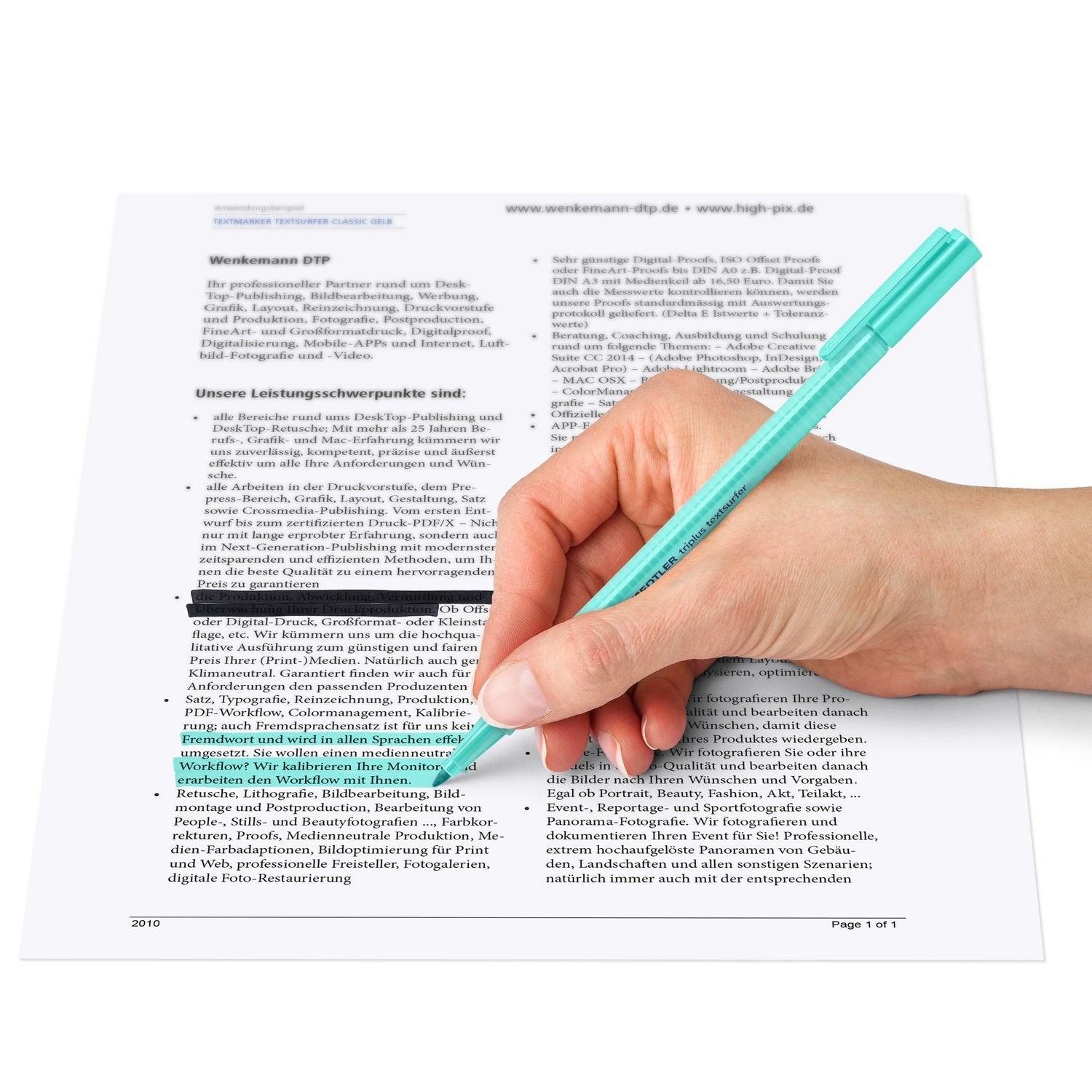 Marcador Staedtler Resaltador Triplus Pastel Caja 6uds