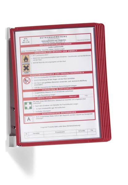 EAN 4005546506487 - Durable 5551-03 soporte para mostrar documentos Retrato A4 imagen 1