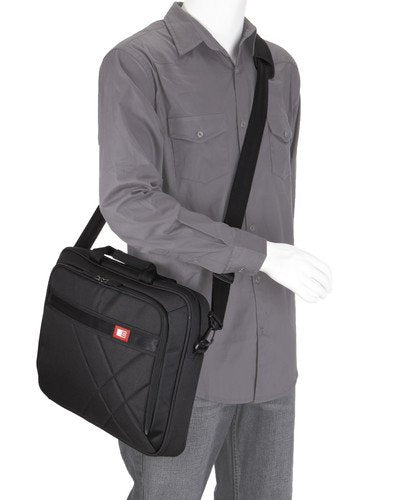 Case Logic Dlc-117 Black Maletin Para Portátil 43,9 Cm (17.3") Bandolera Negro