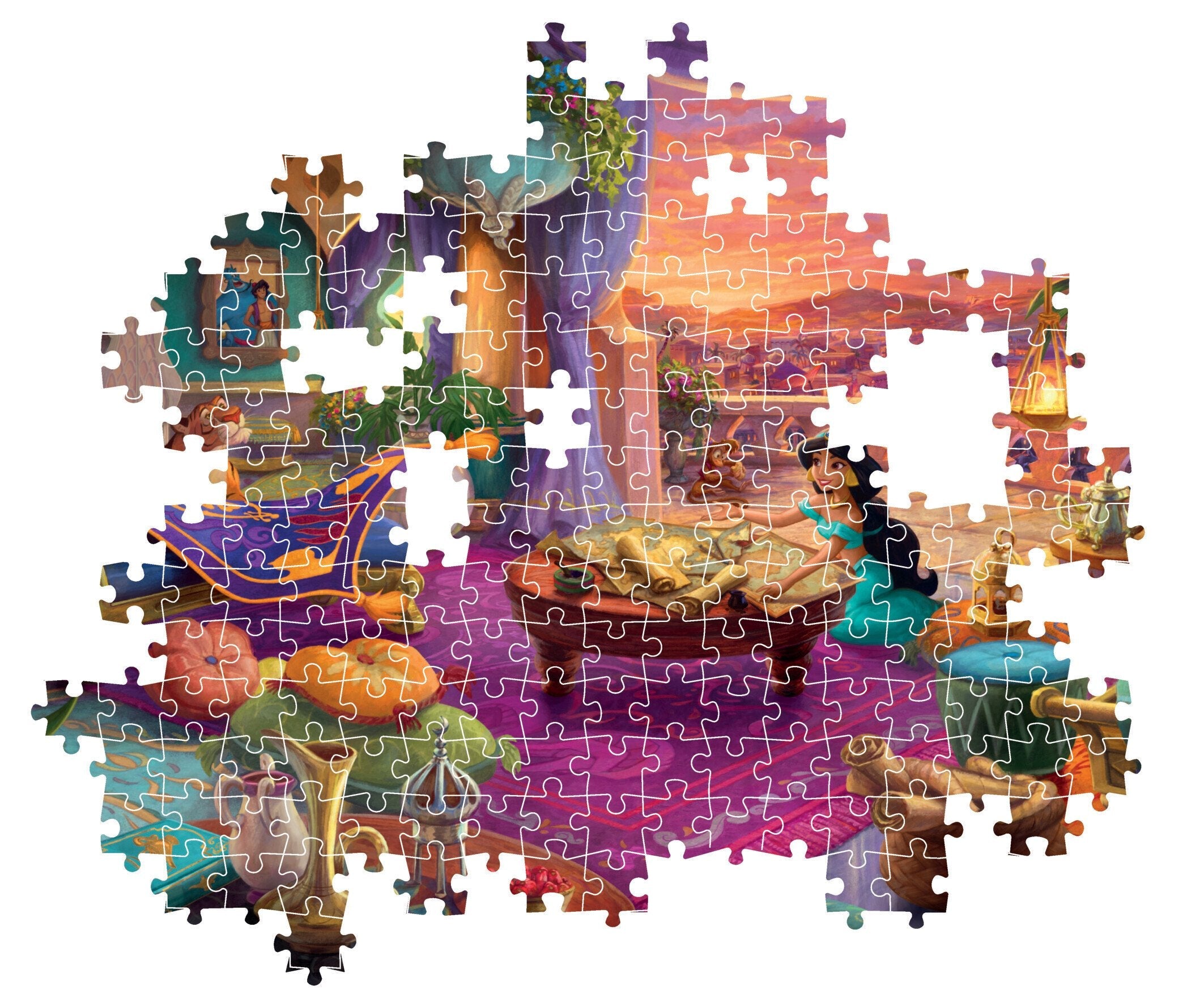 Puzzle Jasmine Aladdin Disney 500pzs