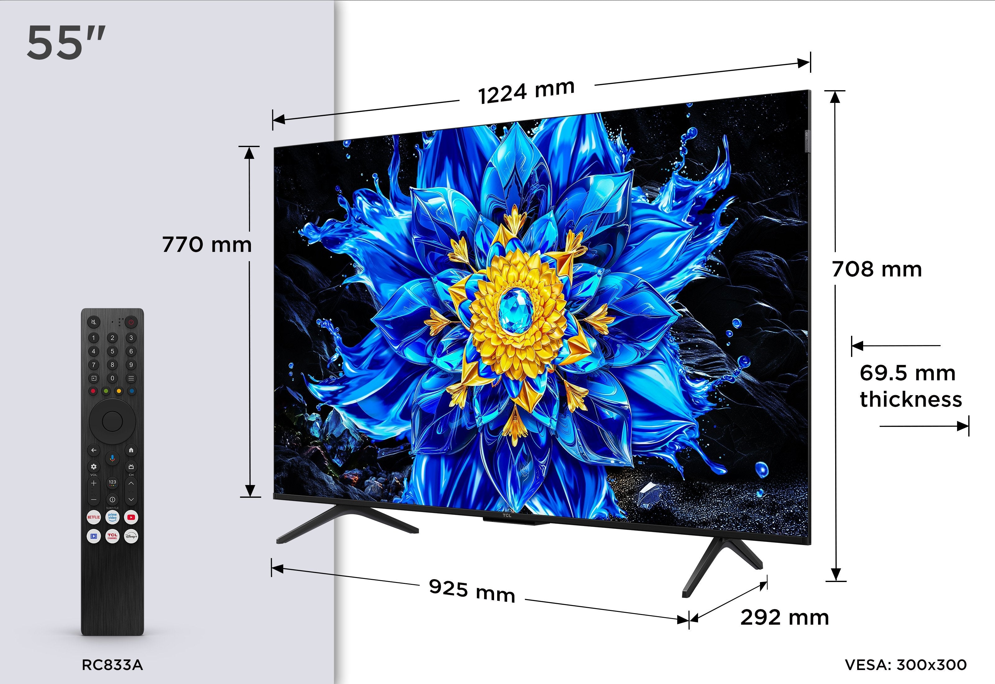 Tcl Tcl 55qled810l (Null Cm (Null Zoll)) 55qled810l