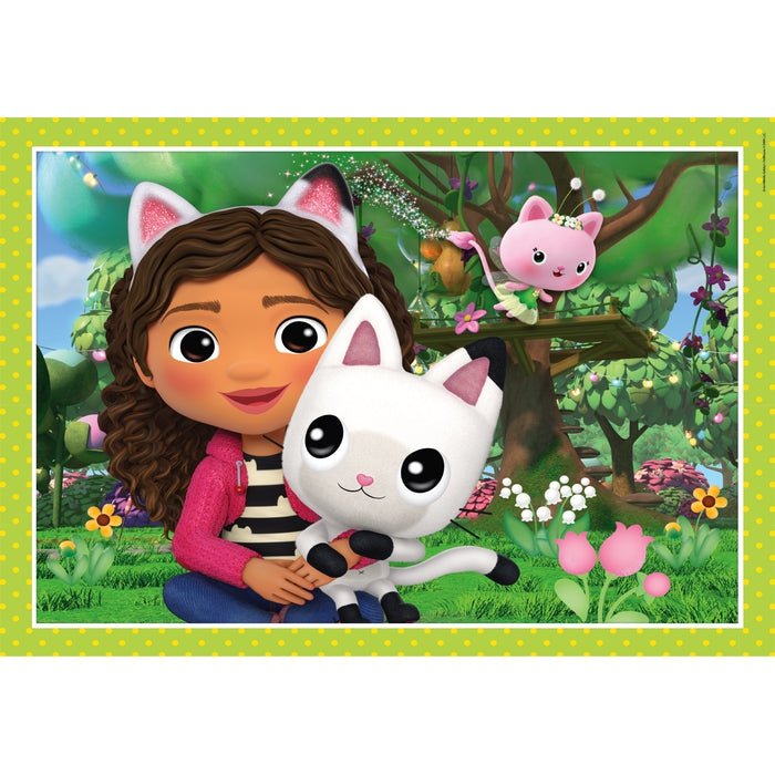 Puzzle  Clementoni Supercolor 4 In 1 - Dreamworks Gabby''S Dollhouse 21524
