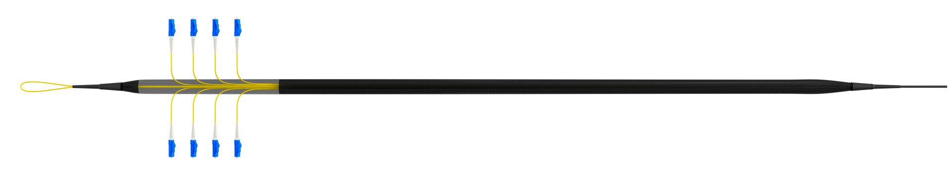 Efb Trunkcable U-Dq(Zn)Bh Os2 8e (1x8) Lc-Lc 100m Dca Lszh G657a1