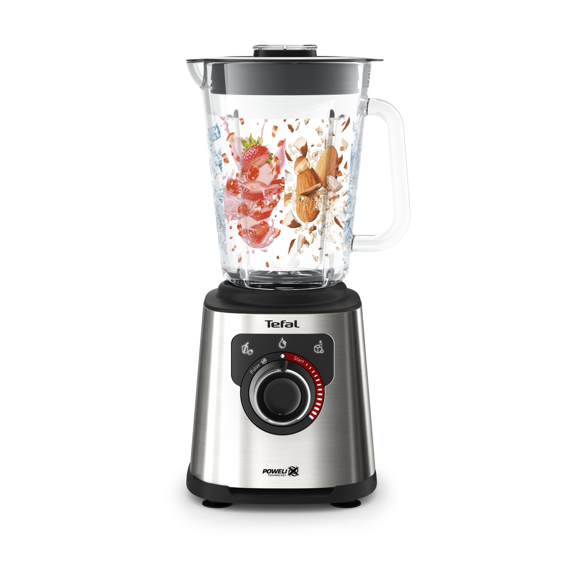Tefal Perfectmix+ Bl871d 1,5 L Batidora De Vaso 1200 W Acero Inoxidable, Gris