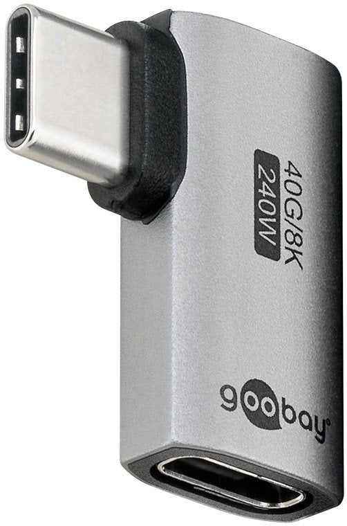 Goobay 74441 Usb-C Adapter Horizontal 90°, Usb4