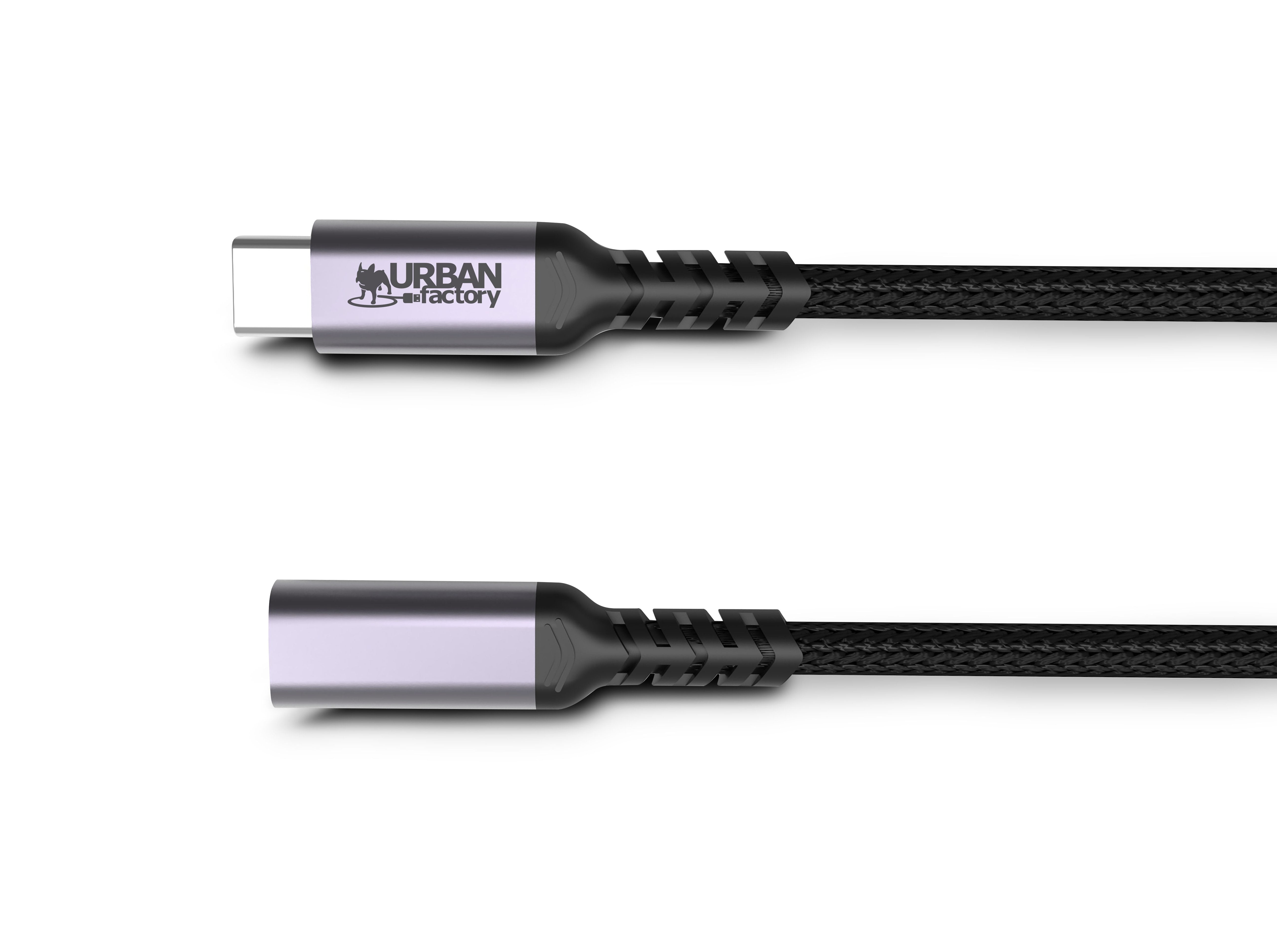 EAN 3760170858418 - Urban Factory TCE01UF cable USB USB 3.2 Gen 1 (3.1 Gen 1) 1 m USB C Blanco imagen 3