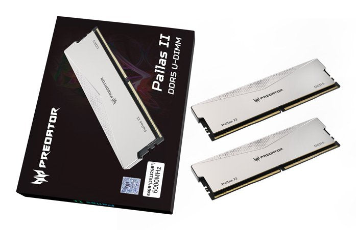 EAN 6955914618527 - Predator PALLASII-64GB-6000-2R8-2X módulo de memoria 2 x 32 GB DDR5 6000 MT/s 288-pin DIMM imagen 13