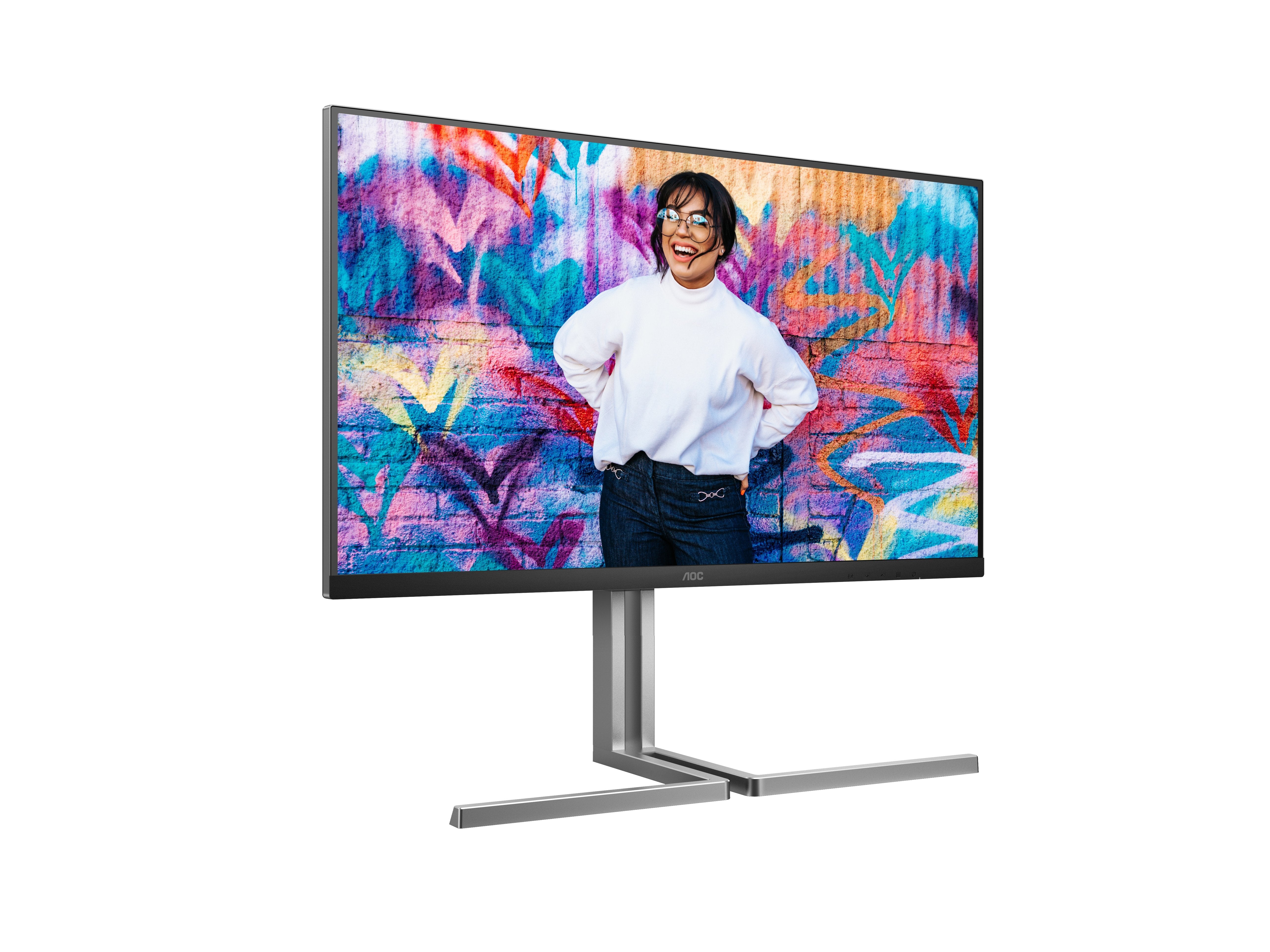 Monitor Aoc 32" U32u3cv  Led Negro