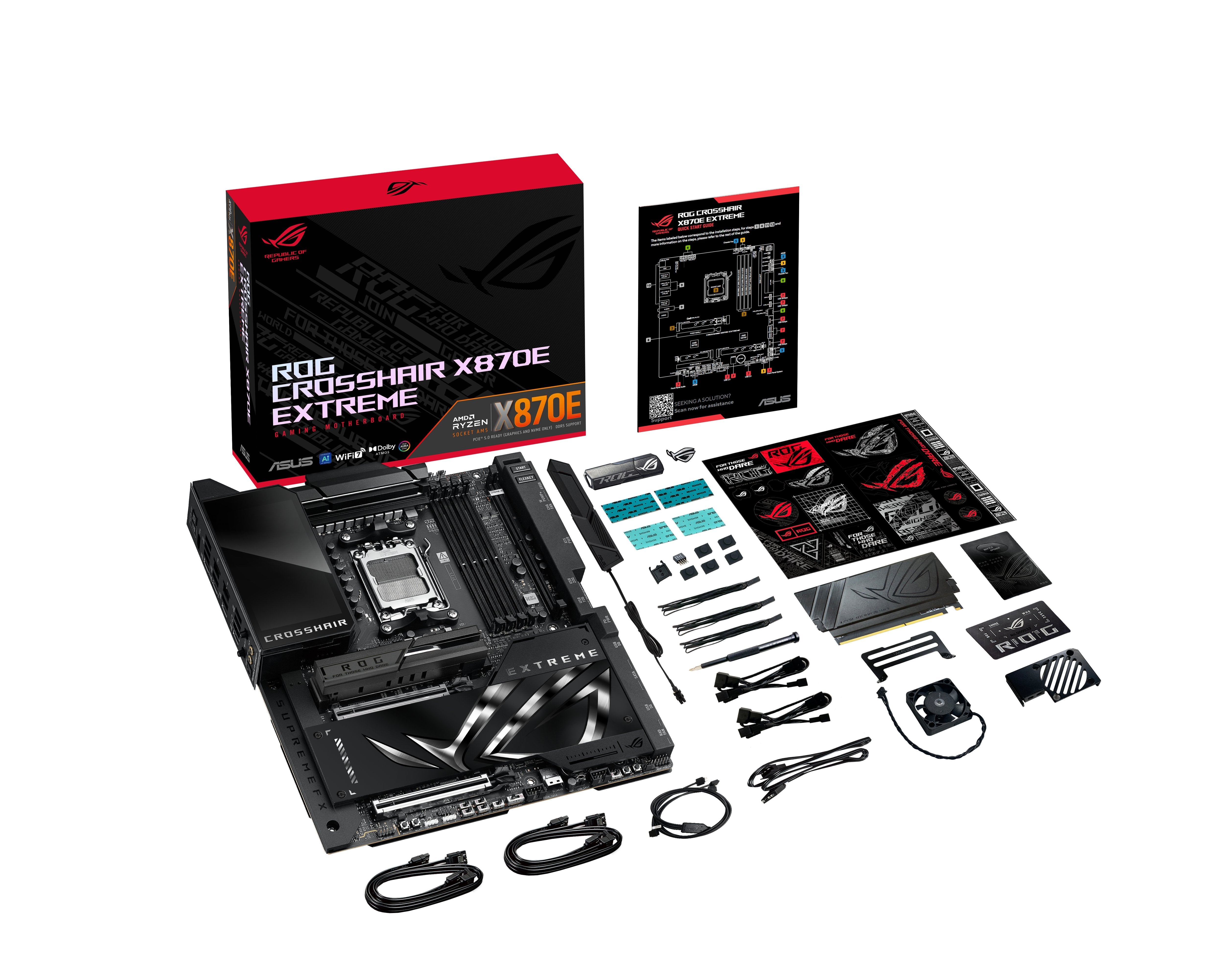EAN 4711387984963 - ASUS ROG CROSSHAIR X870E EXTREME AMD X870E Zócalo AM5 ATX extendida imagen 19