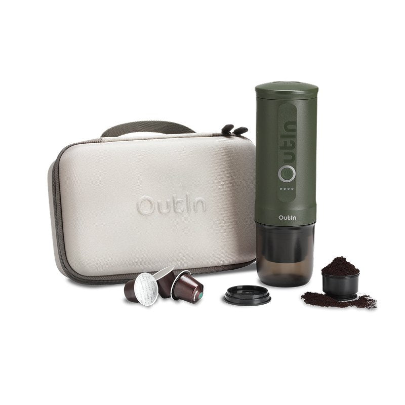 EAN 1240000018714 - Outin OTEM-01-FG-Bag Zestaw podróżny Nano Forest Green Verde imagen 1