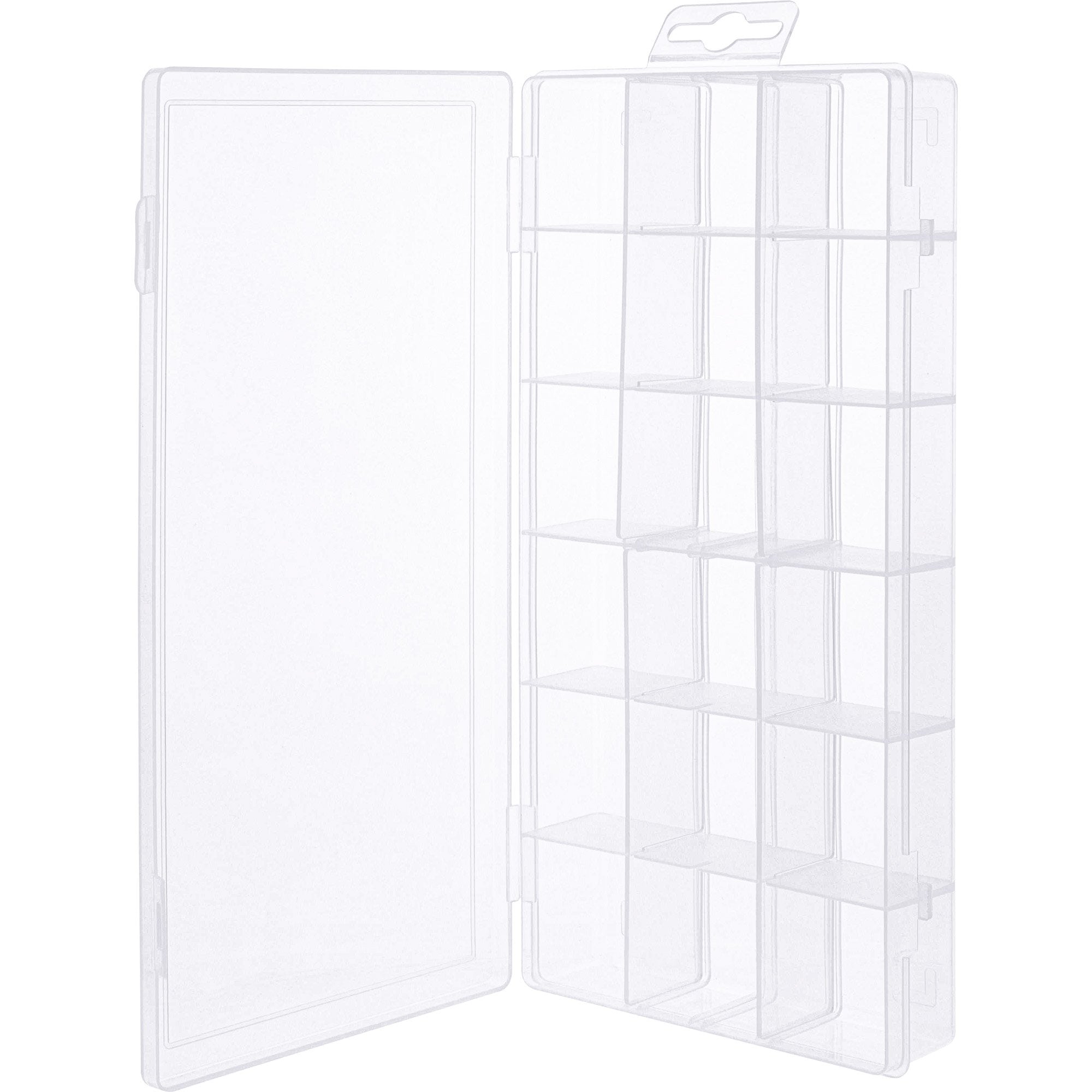 Inline® Small Components Box, 18 Compartments, 207x110x27mm, Orange