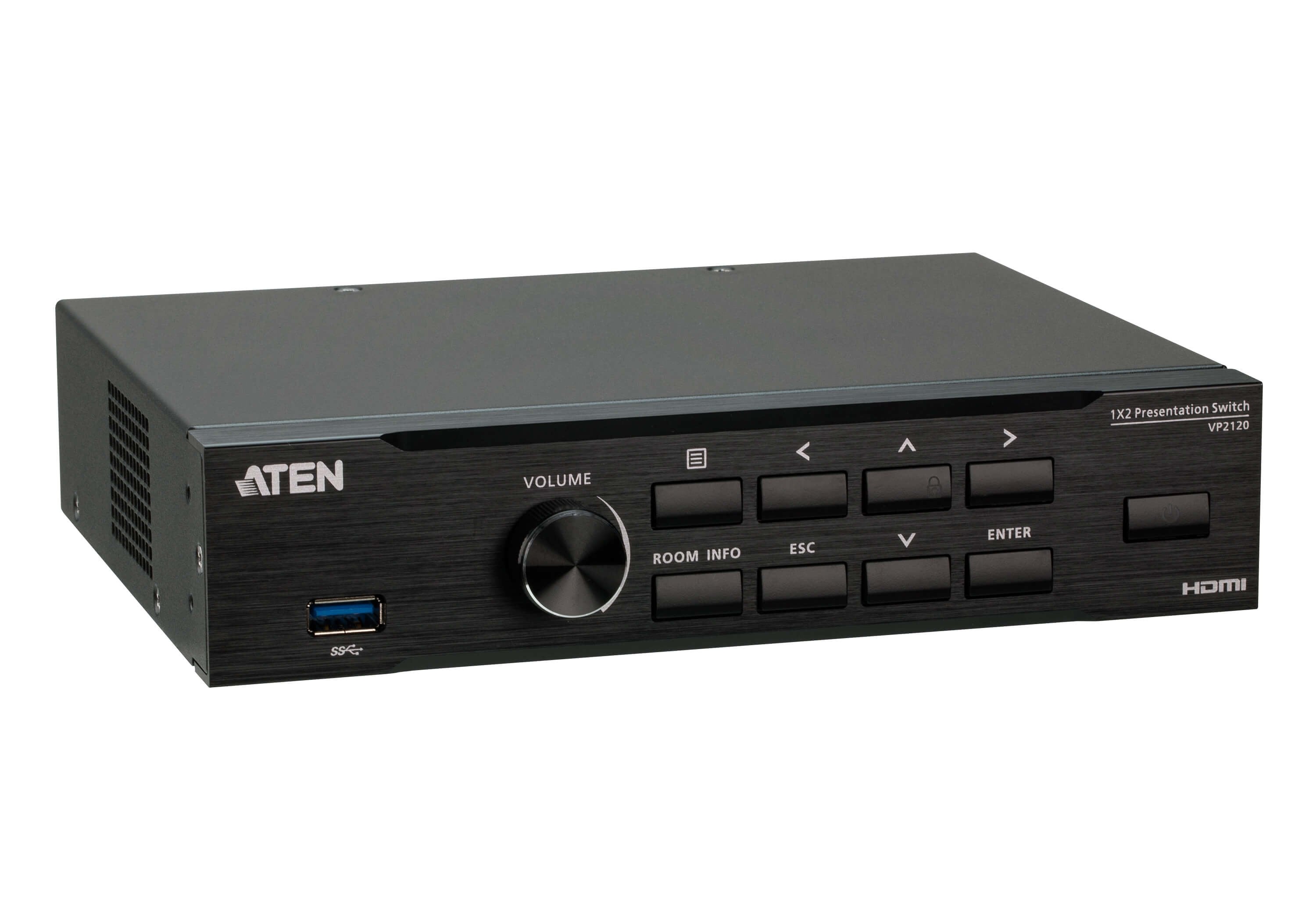 Aten Switch De Presentación Quadview Con Multistreaming
