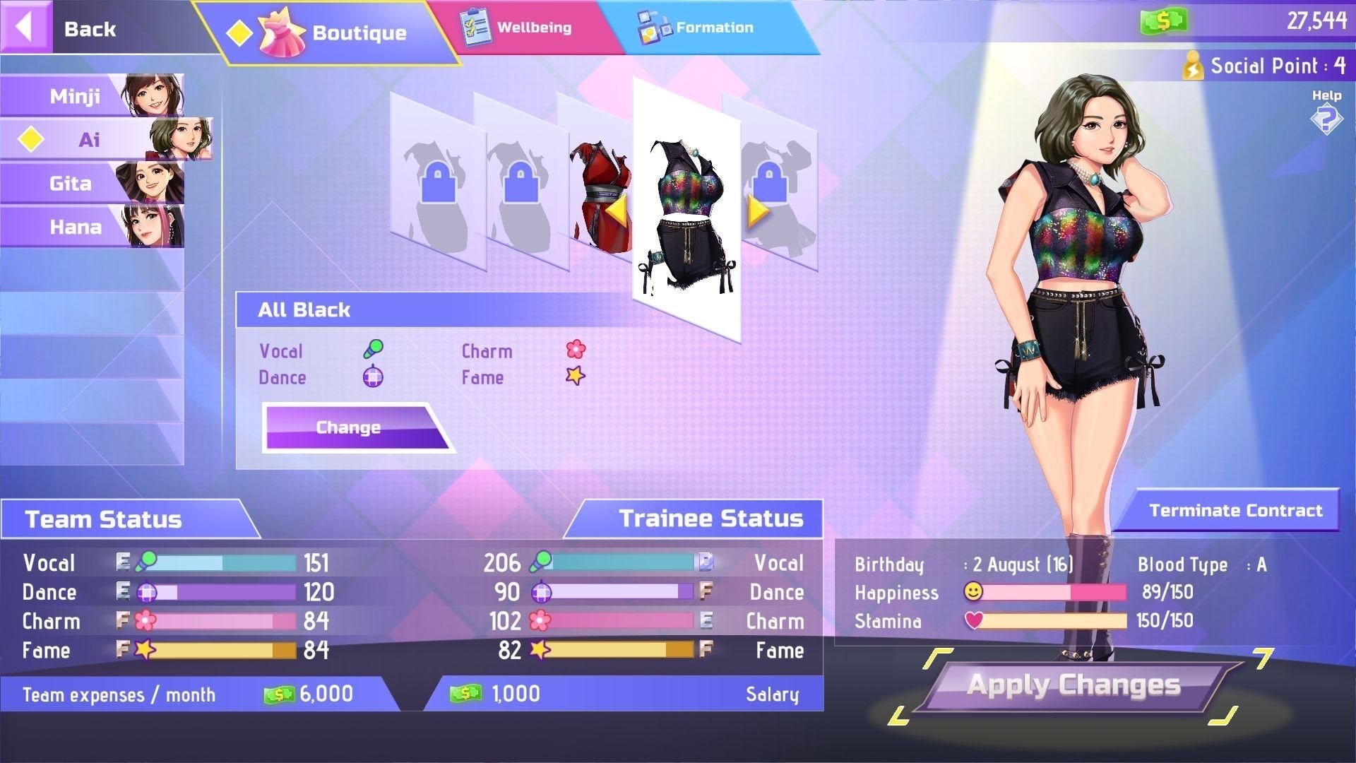 Juego K-Pop Idol S. Road To Debut Playstation 5
