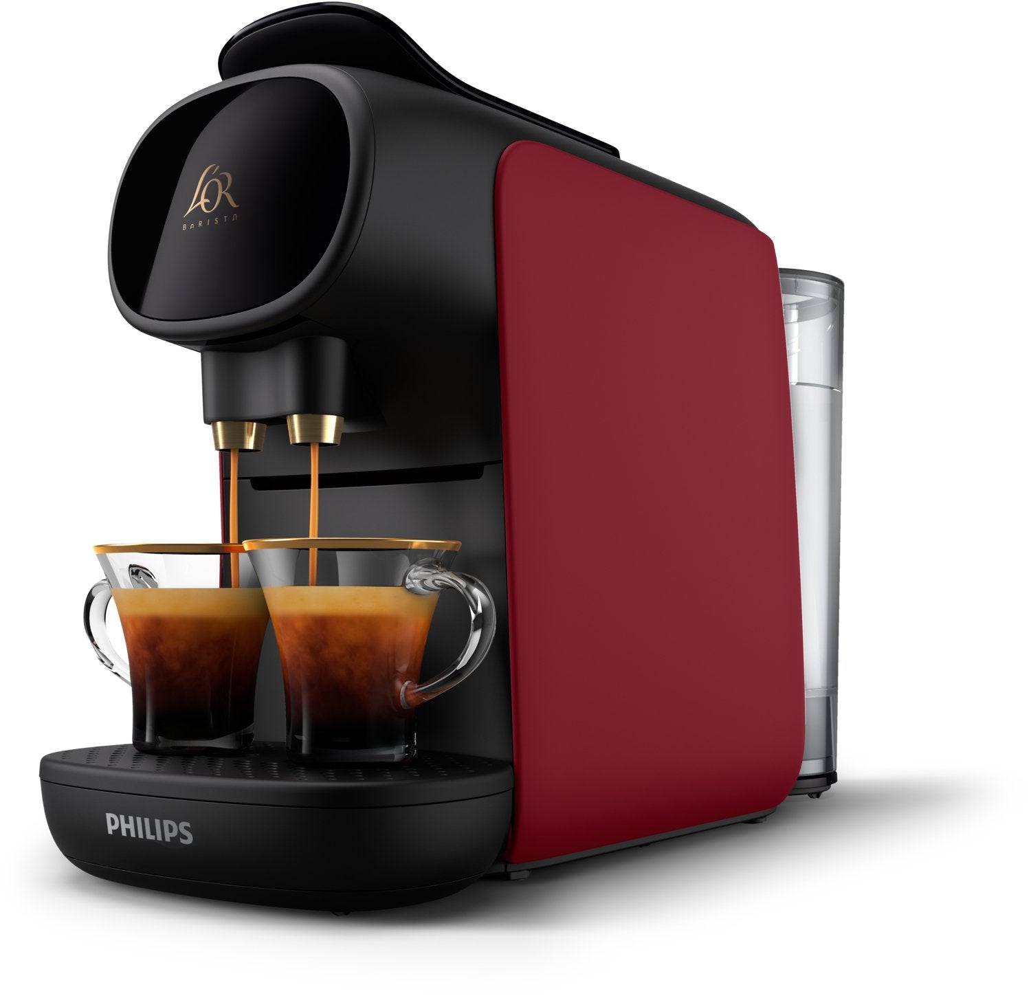 Cafetera De Cápsulas Philips L'Or Barista Sublime Lm9012 50 Compatible Cápsulas Nespresso Y L'Or Negra Y Roja