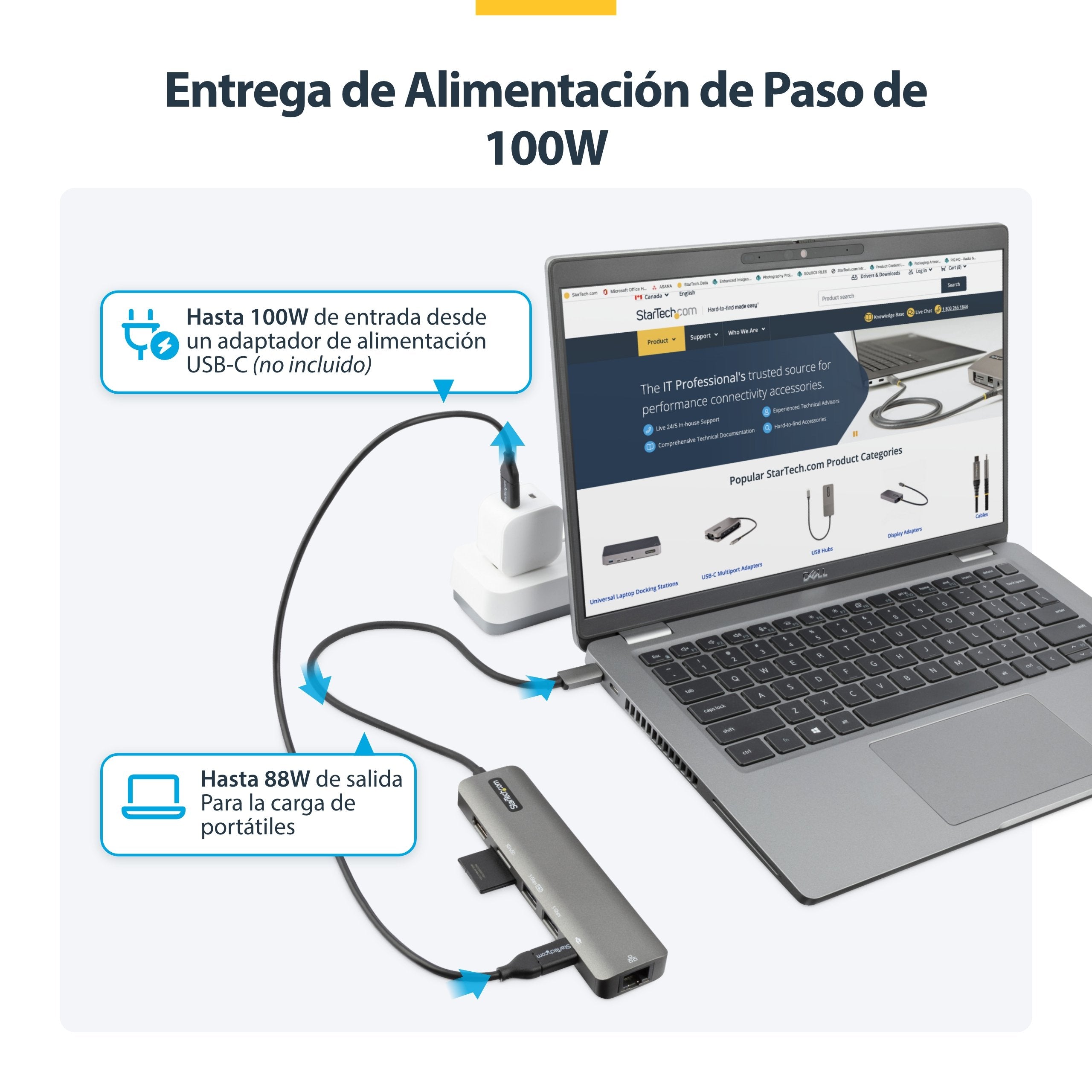 EAN 0065030891790 - StarTech.com DKT30CHSDPD1 base para portátil y replicador de puertos Alámbrico USB 3.2 Gen 1 (3.1 Gen 1)  imagen 9