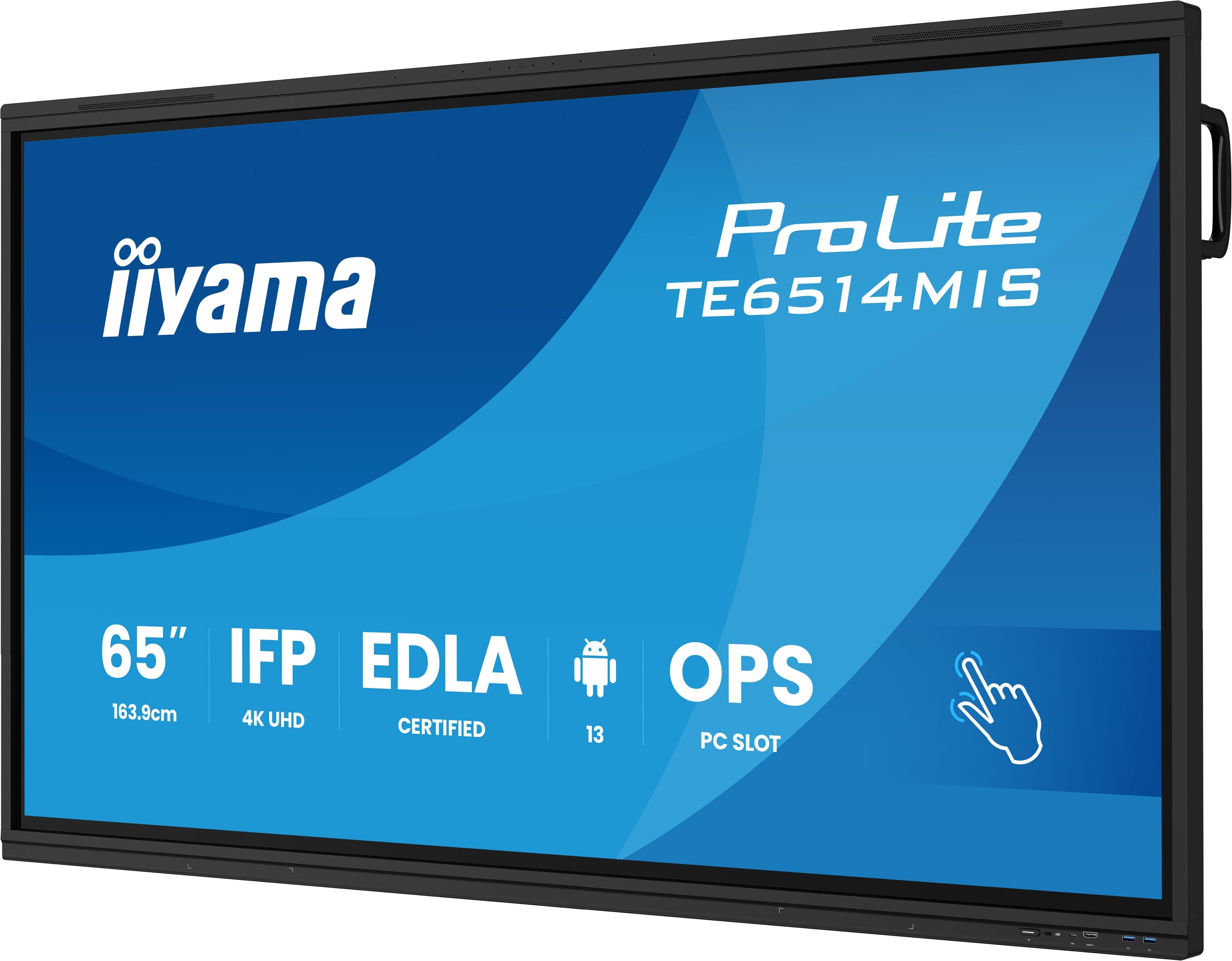 EAN 4948570124022 - iiyama PROLITE TE6514MIS-B2AG Pantalla plana para señalización digital 165,1 cm (65") LCD Wifi 435 cd / m imagen 3