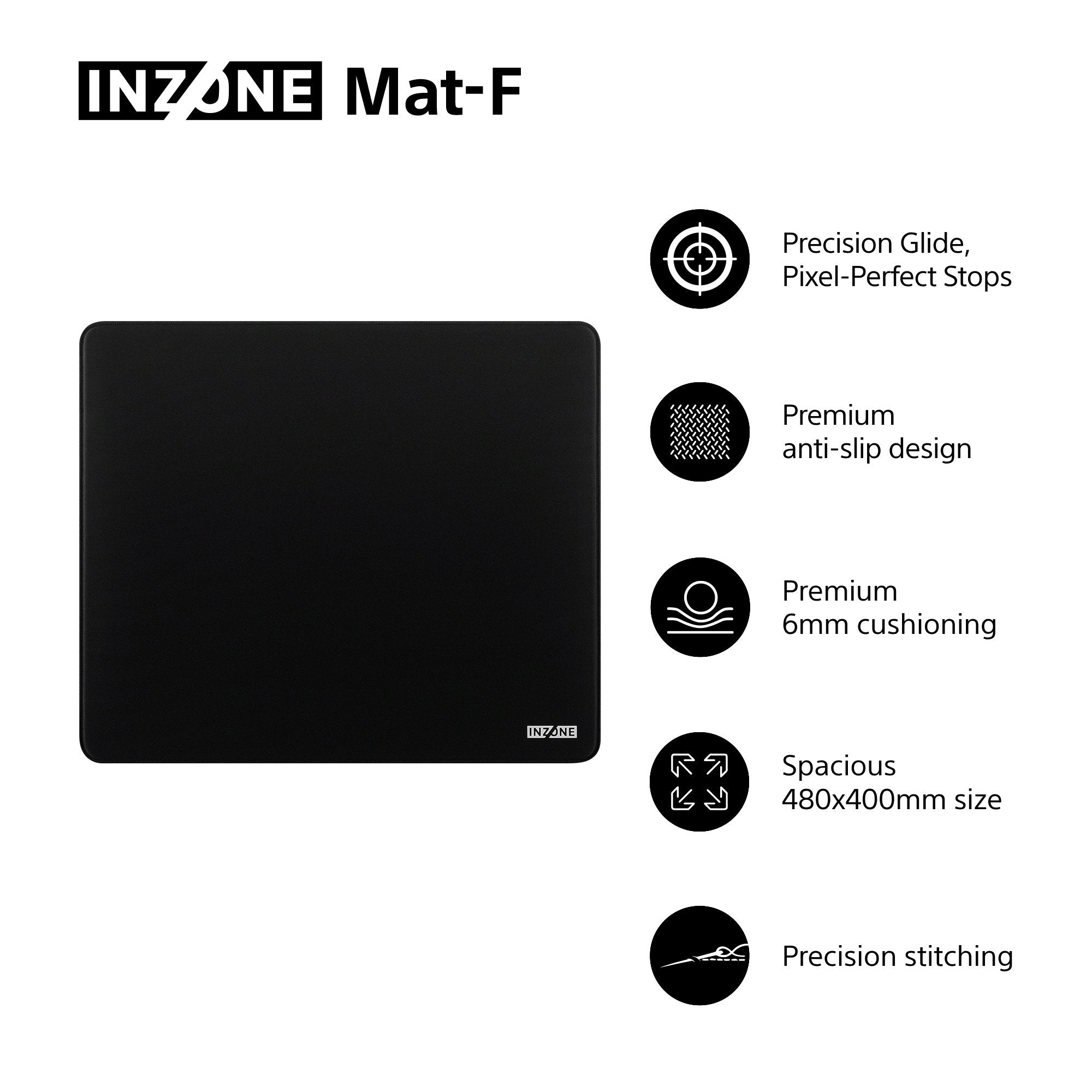Inzone Mat F Gaming Mouse Pad