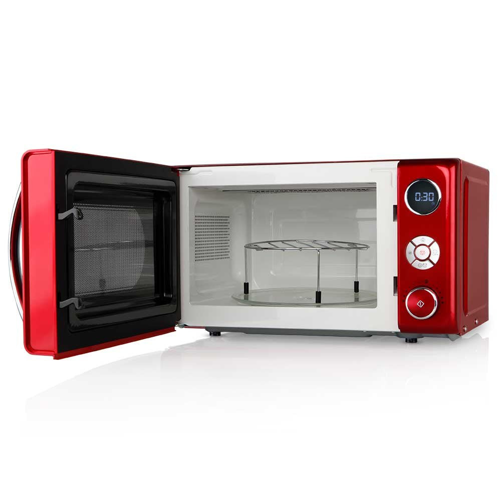 Orbegozo Mig 2042 Microondas Vintage Multifuncion - Potencia 700w/900w - 10 Niveles De Potencia - Grill De Cuarzo -