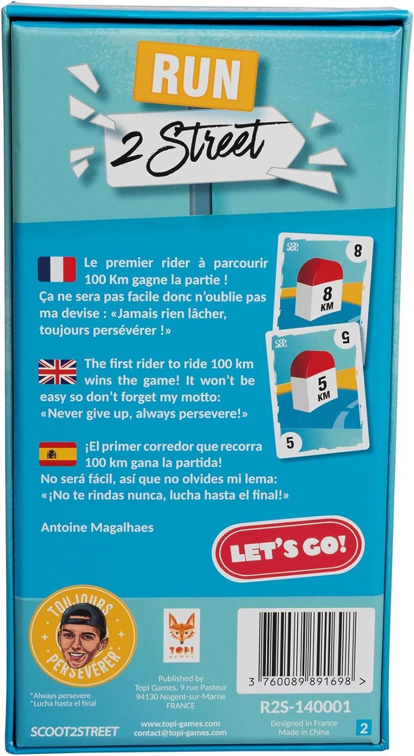Juego De Cartas Run 2 Street