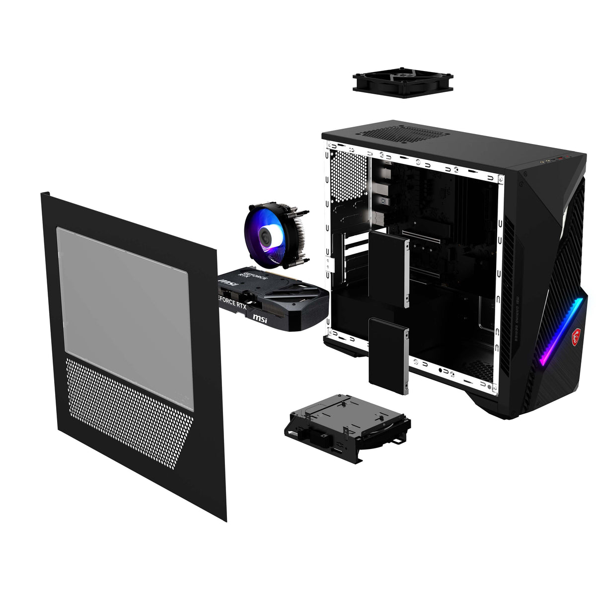 Pc Gaming Msi Mag Infinite S3 14nvm5 Intel Core I5 14400f 16gb Ram 512gb Ssd Geforce Rtx 5060 Ti Windows 11 Home Negro
