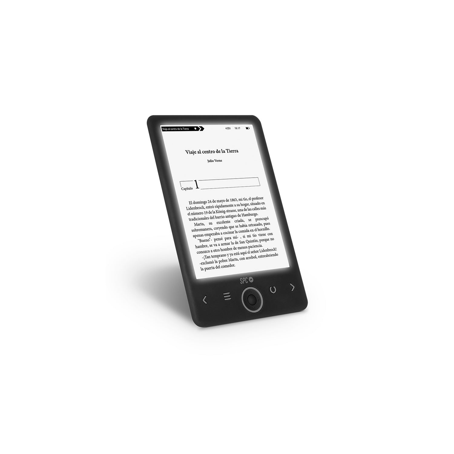 Spc 5613n Dickens Light2 Ebook 6" 8gb Microsd