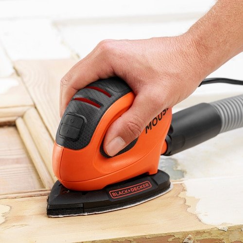 Lijadora Black&Decker Mouse Bew230-Qs 55w