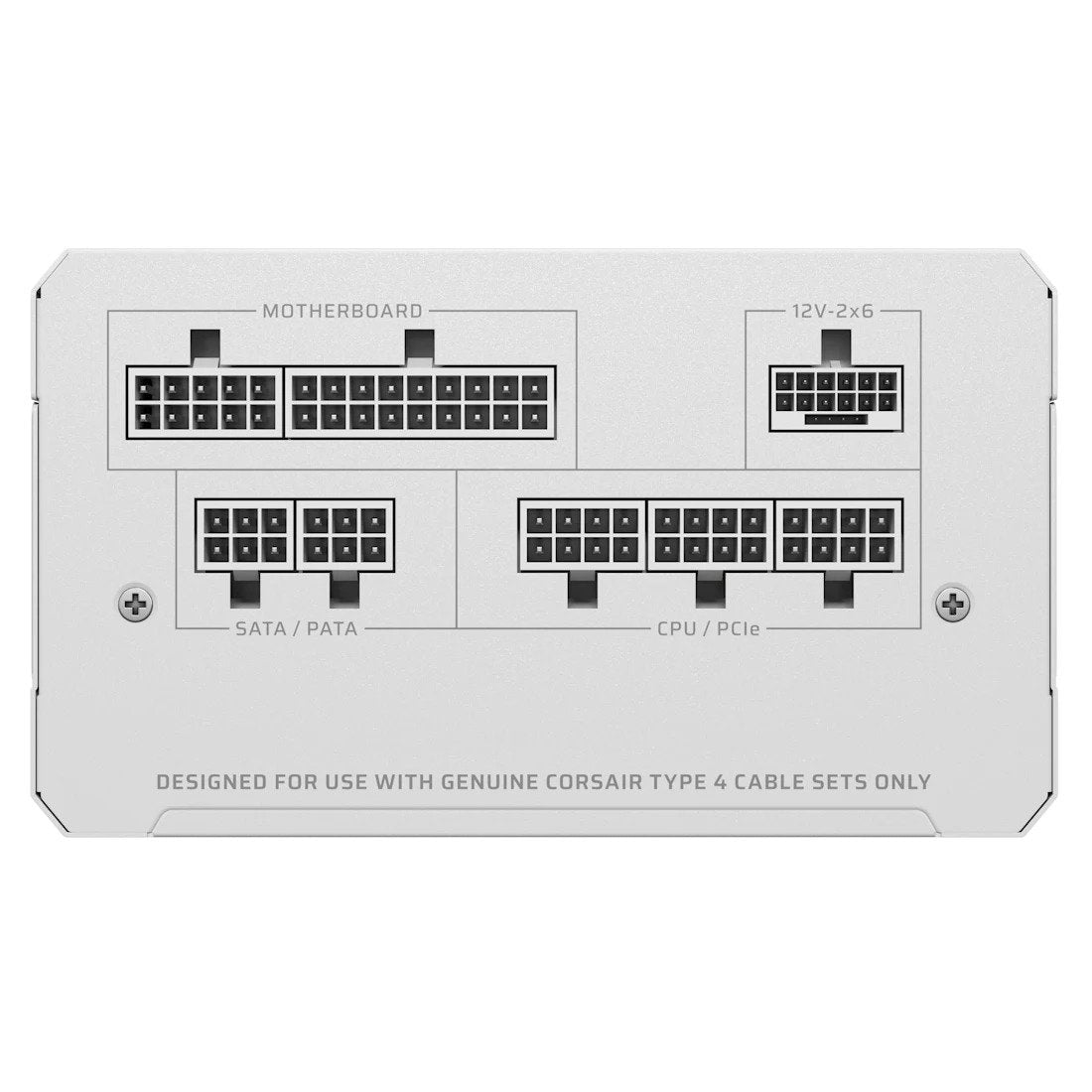 Fuente De Alimentación  Corsair Rm850e White (3rd Gen) Atx 3.1 850w (80+