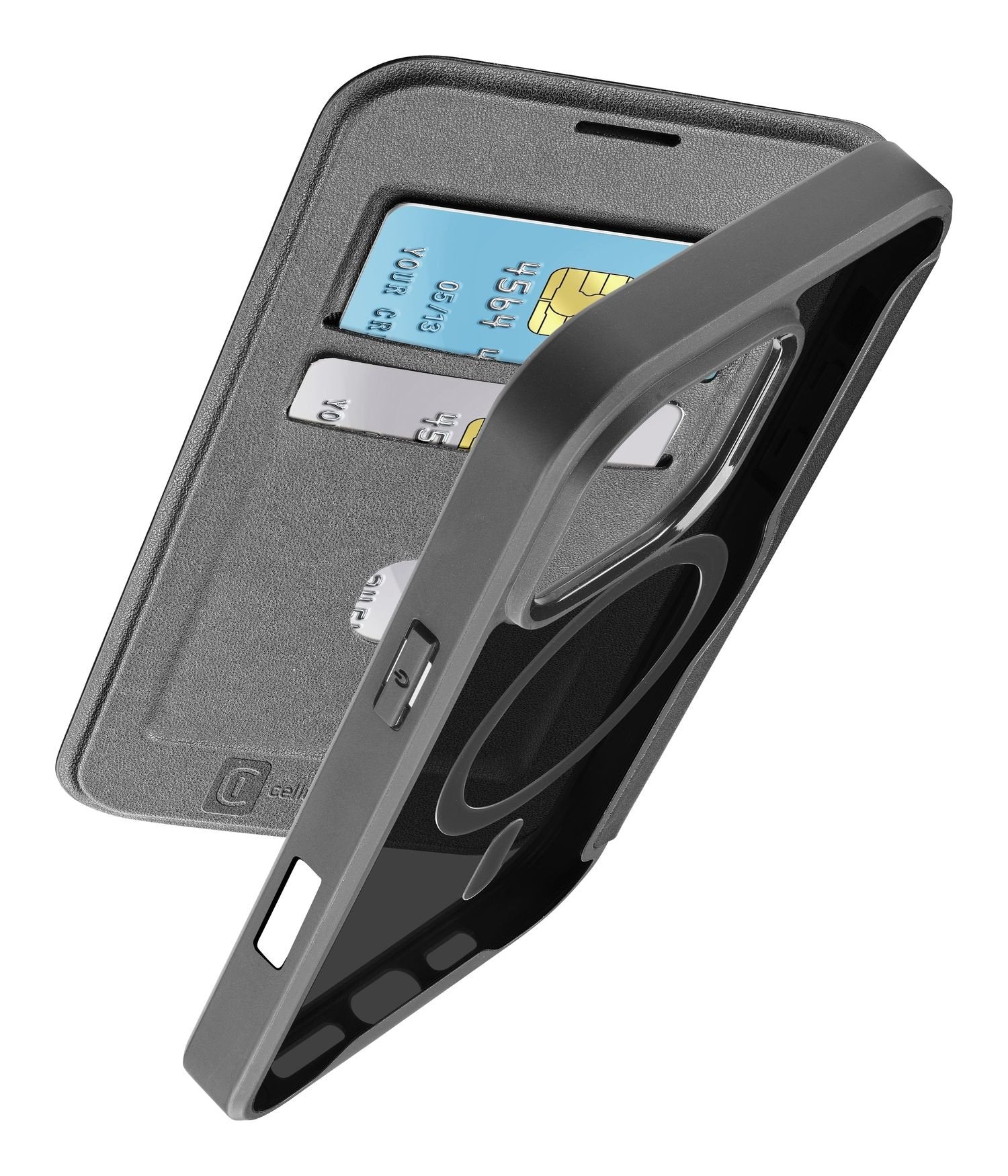 Cellularline Book Case Daily Mag Iphone 16 Pro Max Negro