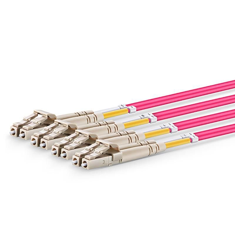Fiber Patch Cable - 8 Cores  Mtp/Upc Female To 4  Lc/Upc