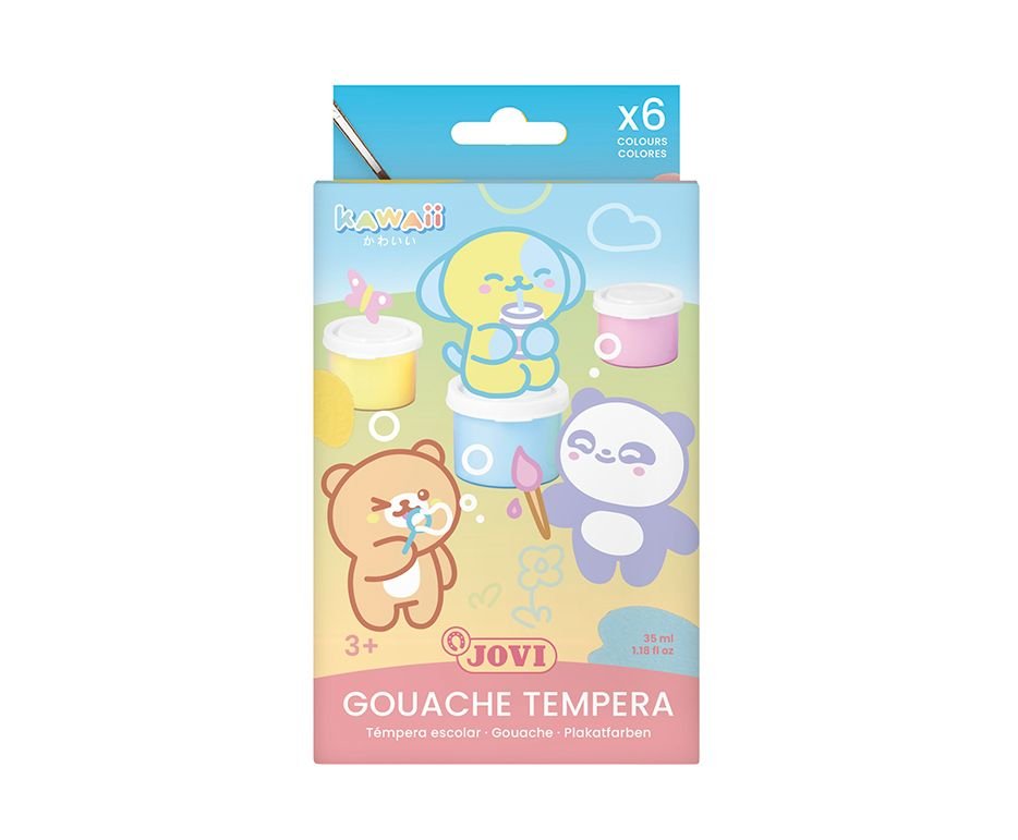 EAN 8412027035606 - Jovi KW507P pintura para manualidades Pintura témpera 3,5 ml 6 pieza(s) imagen 5