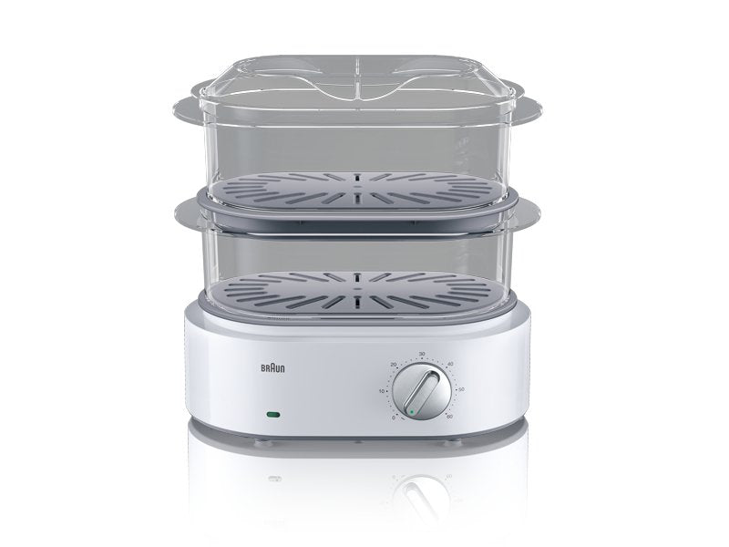 Braun Fs 5100 Vaporizador 2 Cesta(S) Blanco Encimera 850 W