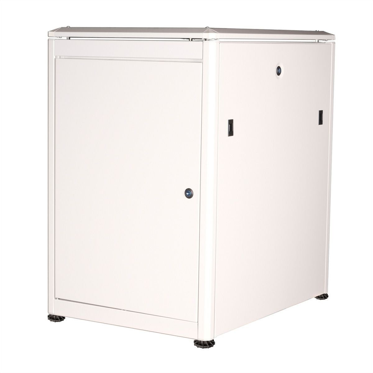 Roline 19-Zoll Netzwerkschrank Pro 16 He, 600x800 Bxt Glastr Grau