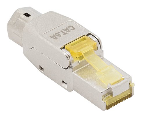 Field Assembly Cat.8.1 Rj45 Plug, Shielded, Extra Short