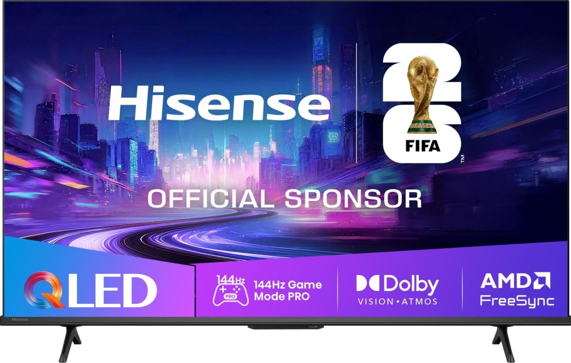 EAN 6942351424392 - Hisense 43E77Q PRO 109,2 cm (43") 4K Ultra HD Smart TV Wifi Negro imagen 1