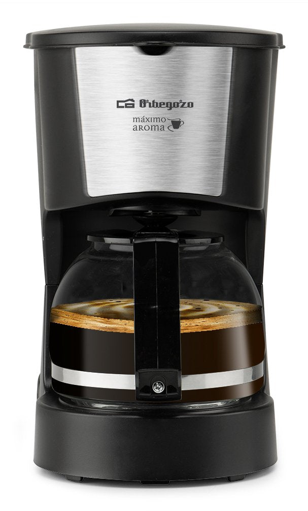 Cafetera De Goteo Orbegozo Cg 4206 6 Tazas Negra