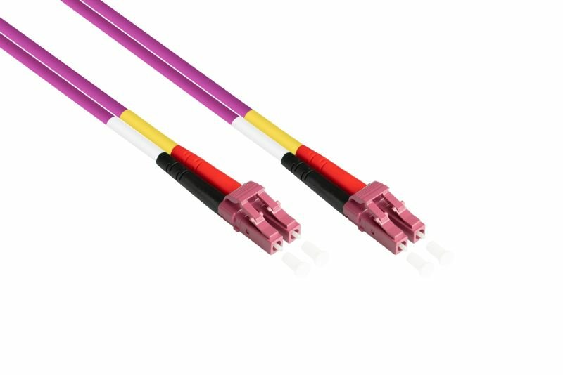 Cablemeimer Om4 Lwl Dpx Cable De Red Lc Lc Mm 50 125á 15m