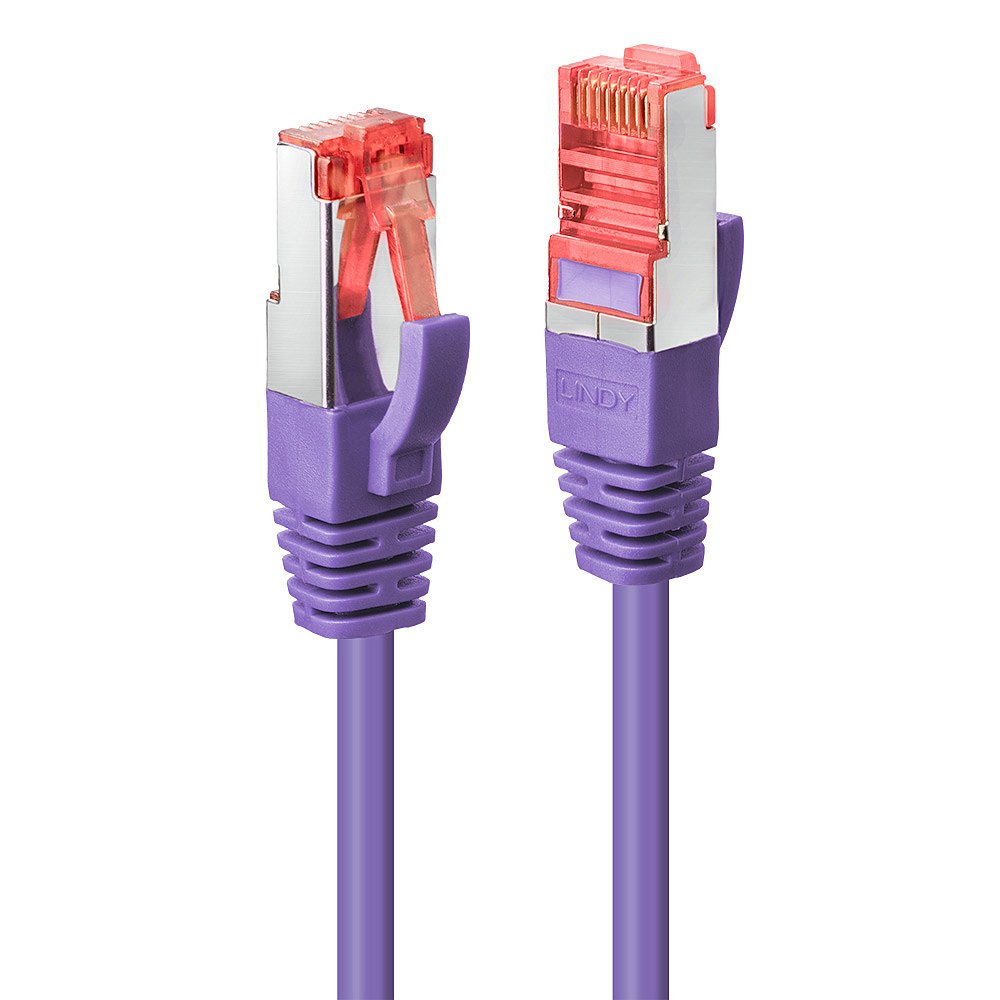 EAN 4002888478236 - Lindy 47823 cable de red Púrpura 1,5 m Cat6 S/FTP (S-STP) imagen 1