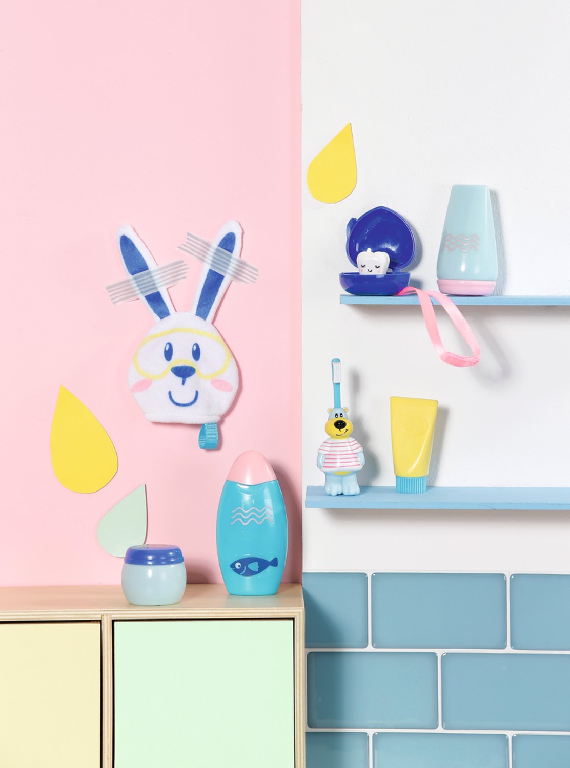 Zapf Creation Baby Born Bath Fun Set Conjunto De Baño Para Muñecas 834282